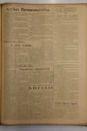 Página do jornal O Nordeste de março de 1953