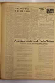 Página do jornal O Nordeste de março de 1953