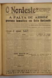 Página do jornal O Nordeste de março de 1953