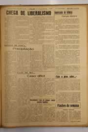 Página do jornal O Nordeste de abril de 1953