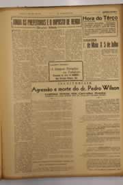 Página do jornal O Nordeste de abril de 1953