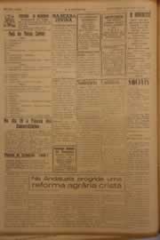 Página do jornal O Nordeste de abril de 1953