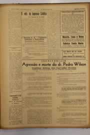 Página do jornal O Nordeste de abril de 1953