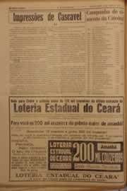 Página do jornal O Nordeste de abril de 1953