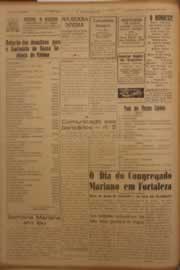 Página do jornal O Nordeste de maio de 1953