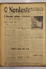 Página do jornal O Nordeste de maio de 1953