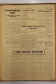 Página do jornal O Nordeste de maio de 1953