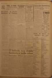 Página do jornal O Nordeste de maio de 1953