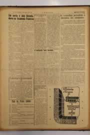 Página do jornal O Nordeste de maio de 1953