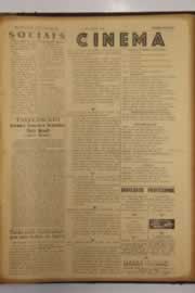 Página do jornal O Nordeste de maio de 1953