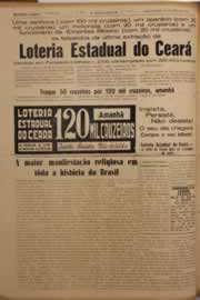 Página do jornal O Nordeste de maio de 1953