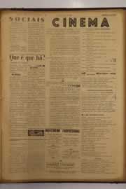 Página do jornal O Nordeste de maio de 1953