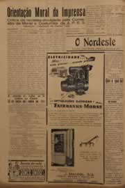 Página do jornal O Nordeste de junho de 1953