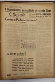Página do jornal O Nordeste de junho de 1953