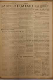 Página do jornal O Nordeste de setembro de 1953