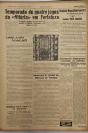 Página do jornal O Nordeste de setembro de 1953