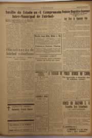Página do jornal O Nordeste de setembro de 1953
