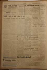 Página do jornal O Nordeste de setembro de 1953