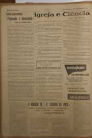 Página do jornal O Nordeste de setembro de 1953