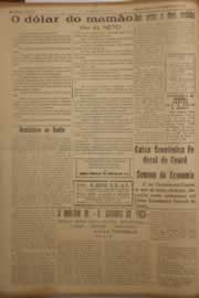 Página do jornal O Nordeste de novembro de 1953