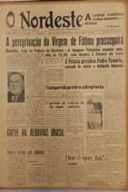 Página do jornal O Nordeste de novembro de 1953