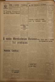 Página do jornal O Nordeste de novembro de 1953