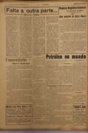 Página do jornal O Nordeste de novembro de 1953