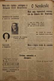 Página do jornal O Nordeste de novembro de 1953