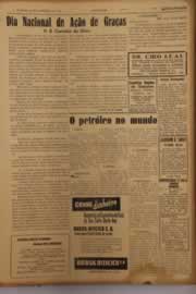 Página do jornal O Nordeste de novembro de 1953