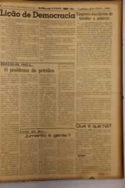 Página do jornal O Nordeste de dezembro de 1953