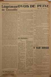 Página do jornal O Nordeste de dezembro de 1953