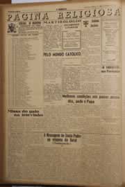 Página do jornal O Nordeste de janeiro de 1954