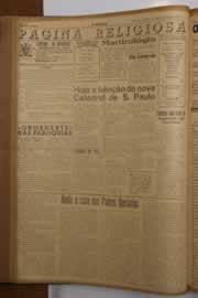 Página do jornal O Nordeste de janeiro de 1954