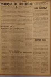 Página do jornal O Nordeste de janeiro de 1954