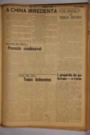 Página do jornal O Nordeste de abril de 1954