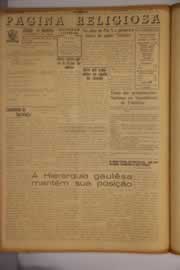 Página do jornal O Nordeste de abril de 1954
