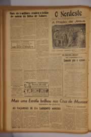 Página do jornal O Nordeste de abril de 1954