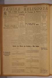 Página do jornal O Nordeste de abril de 1954