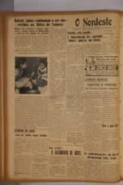 Página do jornal O Nordeste de abril de 1954