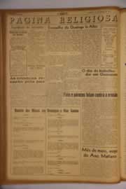 Página do jornal O Nordeste de abril de 1954