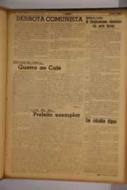 Página do jornal O Nordeste de abril de 1954