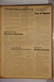 Página do jornal O Nordeste de abril de 1954