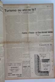 Página do jornal O Nordeste de maio de 1954