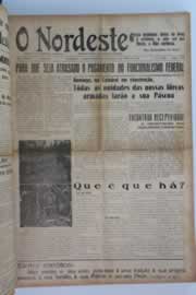 Página do jornal O Nordeste de maio de 1954
