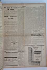 Página do jornal O Nordeste de maio de 1954