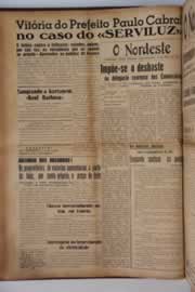 Página do jornal O Nordeste de maio de 1954