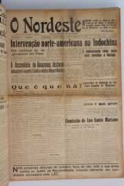 Página do jornal O Nordeste de maio de 1954