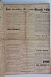 Página do jornal O Nordeste de maio de 1954