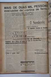 Página do jornal O Nordeste de maio de 1954