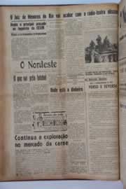 Página do jornal O Nordeste de maio de 1954